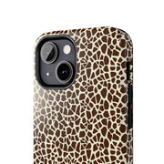 Giraffe Print Tough Phone Cases - Stylish & Durable Protection for Animal Lovers