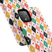 Colorful Diamond Pattern Google Pixel Phone Case - Tough Cases