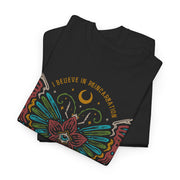 Believe in Reincarnation Butterfly Unisex Heavy Cotton Tee