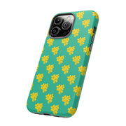 Vibrant Floral Tough Case for iPhone - Stylish Protective Cover