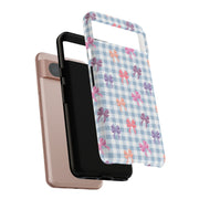 Bow-Patterned Google Pixel Phone Case - Stylish Protection for Your Device