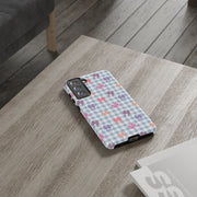 Cute Bow Pattern Tough Samsung Galaxy Phone Case - Stylish Protective Cover for Everyday Use