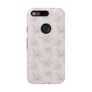 Floral Tough Google Pixel Phone Case - Durable Design for Nature Lovers