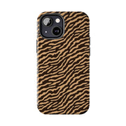 Wild Tiger Print Tough Phone Case – Durable Protection for Adventurers