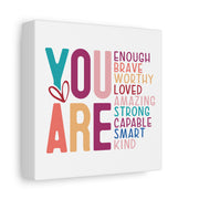 Inspirational Wall Art Canvas - 