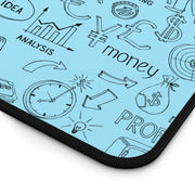 Business-Themed Desk Mat for Professionals - Ideal for Home Office and Creative Spaces