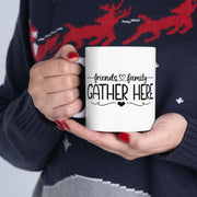 Friends and Family Ceramic Mug - Heartwarming Gift for Loved Ones