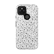Cute Dog Pattern Google Pixel Phone Case - Tough Cases for Pet Lovers