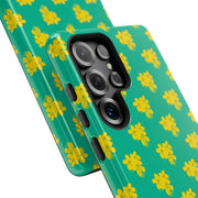 Vibrant Floral Samsung Galaxy Phone Case - Tough Cases for Style and Protection