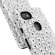 Cute Dog Pattern Google Pixel Phone Case - Tough Cases for Pet Lovers