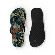 Tropical Paradise Flip Flops - Comfortable Summer Sandals for Beach Days