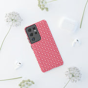 Cute Heart Pattern Samsung Galaxy Phone Case - Tough Protection for Everyday Use