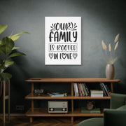 Family Love Matte Canvas Print