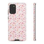 Cute Floral Tough Samsung Galaxy Phone Case for Kids & Teens