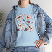 Retro Music Unisex Heavy Cotton Tee
