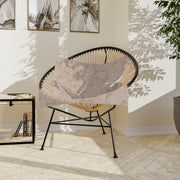 Elegant Floral Velveteen Microfiber Blanket - Luxurious Soft Throw for Cozy Evenings