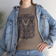 Unisex Heavy Cotton Tee - Fierce Guardian Graphic T-Shirt