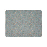 Cozy Fleece Sherpa Blanket with Floral Pattern - Perfect for Home Decor and Gifting