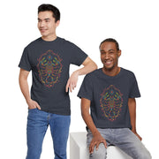 Vibrant Graphic Unisex Heavy Cotton Tee - Unique Artistic Design