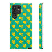 Vibrant Floral Samsung Galaxy Phone Case - Tough Cases for Style and Protection