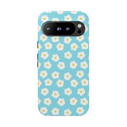 Daisy Floral Tough Phone Case - Durable Protection for Your Device