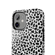 Stylish Leopard Print Tough Phone Case – Durable Protection & Chic Design