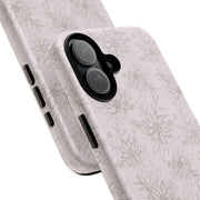 Floral Tough iPhone Case - Durable Protection with Elegant Design