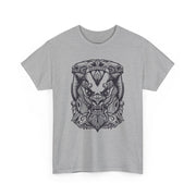 Unisex Heavy Cotton Tee - Fierce Guardian Graphic T-Shirt