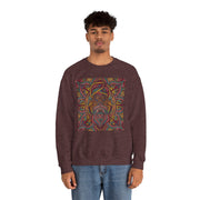 Vibrant Bohemian Unisex Crewneck Sweatshirt - Colorful Artistic Design