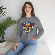 Owl Wisdom Unisex Crewneck Sweatshirt - Never Sleeps Design