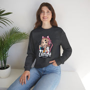 Candy Gaming Unisex Crewneck Sweatshirt - Cute Gamer Apparel