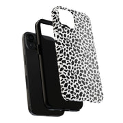 Stylish Leopard Print Tough Phone Case – Durable Protection & Chic Design