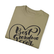 Best Grandma Ever Unisex Garment-Dyed T-Shirt