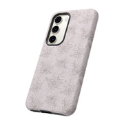 Floral Tough Samsung Galaxy Phone Case - Durable Design for Nature Lovers