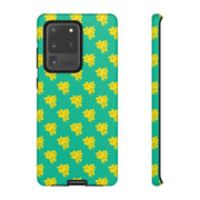 Vibrant Floral Samsung Galaxy Phone Case - Tough Cases for Style and Protection