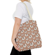 Botanical Floral Tote Bag - Eco-Friendly Style for Everyday Use