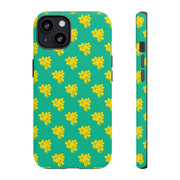 Vibrant Floral Tough Case for iPhone - Stylish Protective Cover
