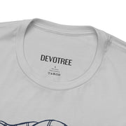 Floral Snake Unisex Jersey Tee - Stylish Graphic T-Shirt for Nature Lovers