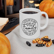 Personalized Family Ceramic Mug - Customizable 11oz & 15oz Sizes