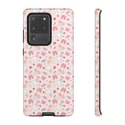 Cute Floral Tough Samsung Galaxy Phone Case for Kids & Teens