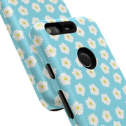 Daisy Floral Tough Phone Case - Durable Protection for Your Device