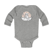 Cute Cat Magic Infant Long Sleeve Bodysuit - Perfect for Baby Showers and Playtime