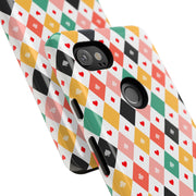 Colorful Diamond Pattern Google Pixel Phone Case - Tough Cases
