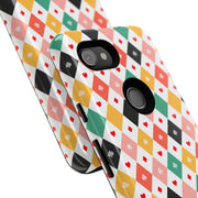 Colorful Diamond Pattern Google Pixel Phone Case - Tough Cases