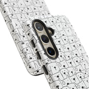 Cute Dog Pattern Samsung Galaxy Phone Case - Tough Cases for Pet Lovers