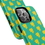 Vibrant Floral Tough Case for iPhone - Stylish Protective Cover