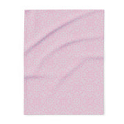 Cozy Pink Floral Arctic Fleece Blanket for Warmth and Comfort
