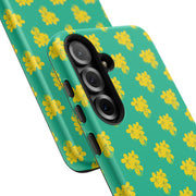 Vibrant Floral Samsung Galaxy Phone Case - Tough Cases for Style and Protection