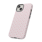 Cute Heart Pattern iPhone Case - Tough & Stylish Smartphone Cover