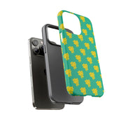 Vibrant Floral Tough Case for iPhone - Stylish Protective Cover
